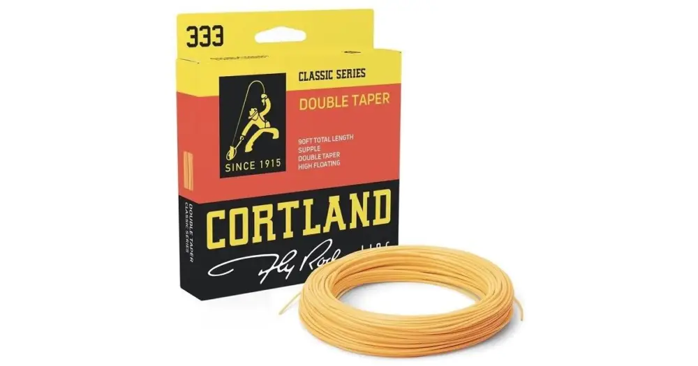 Cortland Muškařská Šňůra 333 Classic Floating Double Mango Orange 90 ft - DT6F Značkový
