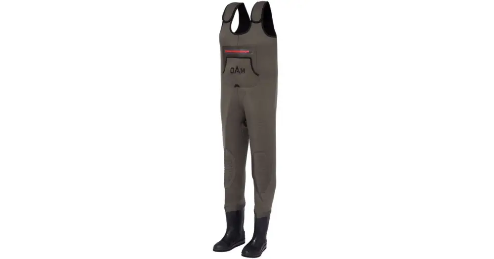 Dam Brodící Kalhoty Break Point Neoprene Wader Bootfoot Cleated Grey - L 42-43 Speciální Cena
