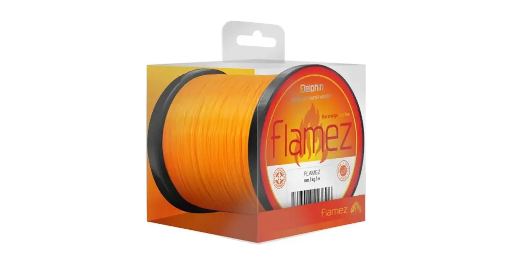Must-Have Delphin Vlasec Flamez Oranžový - 0,35 mm 8,6 kg 600 m