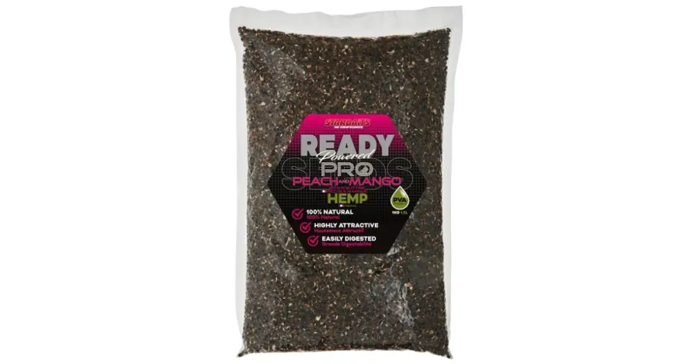 Nízká Cena Starbaits Konopí Ready Seeds Pro Peach Mango 1 kg