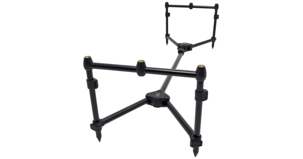 Daiwa Stojan Na 3 Pruty Black Widow Low Level 3 Rod Pod Autentický