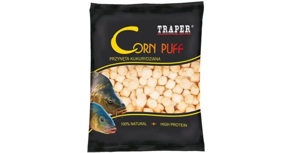 Časově Omezené Traper Pufovaná Kukuřice Corn Puff Med 20 g - 8 mm