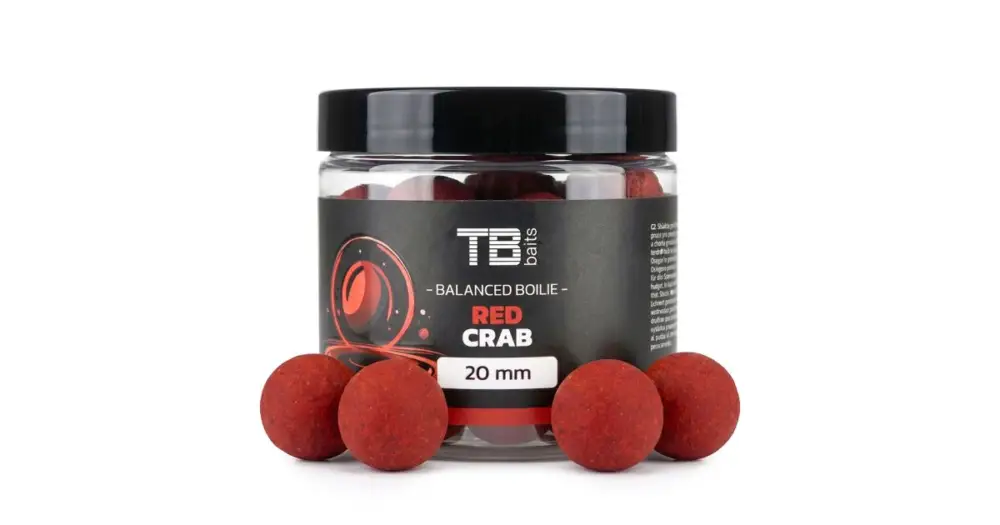Hit Sezóny TB Baits Vyvážené Boilie Balanced + Atraktor Red Crab 100 g