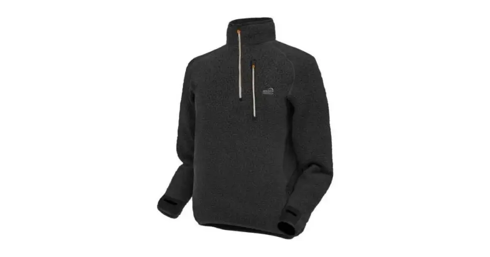 Přímo Od Výrobce Geoff Anderson Thermal 4 Pullover Černý - XL