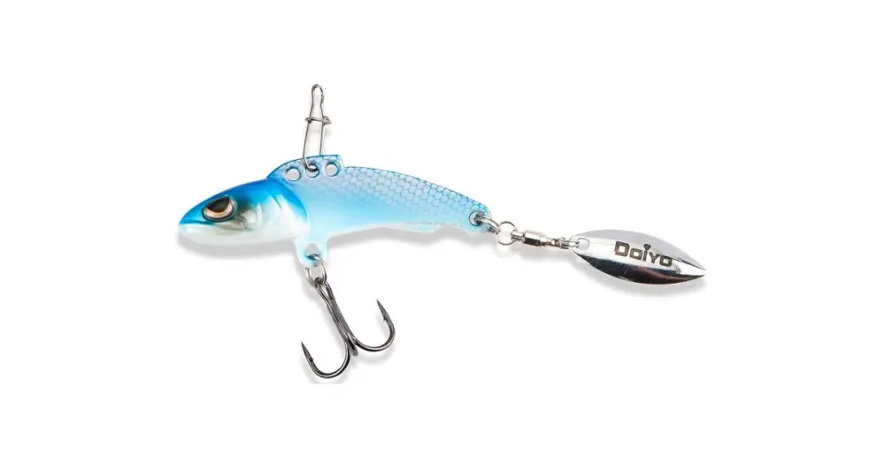 Výprodej Sanger Doiyo Nástraha Tailblade Spinners Maku II WFB - 3,5 g