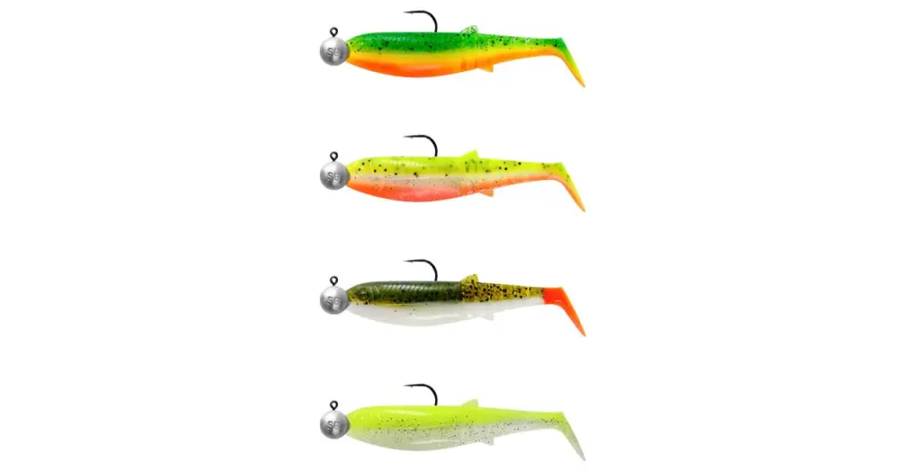 Savage Gear Gumová Nástraha Cannibal Shad Darkwater Mix 4+4 - 6,8 cm 3 g 5 g #1/0 Super Cena