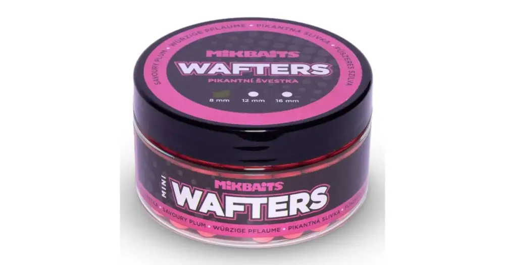 Výhodná Nabídka Mikbaits Mini Wafters Pikantní Švestka 8 mm 100 ml
