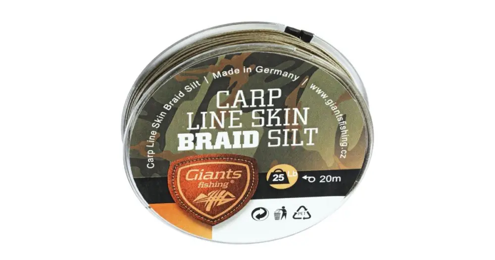 Giants Fishing Návazcová Šňůra Svlékací Carp Line Skin Braid 20 m 25 lb Cenová Bomba