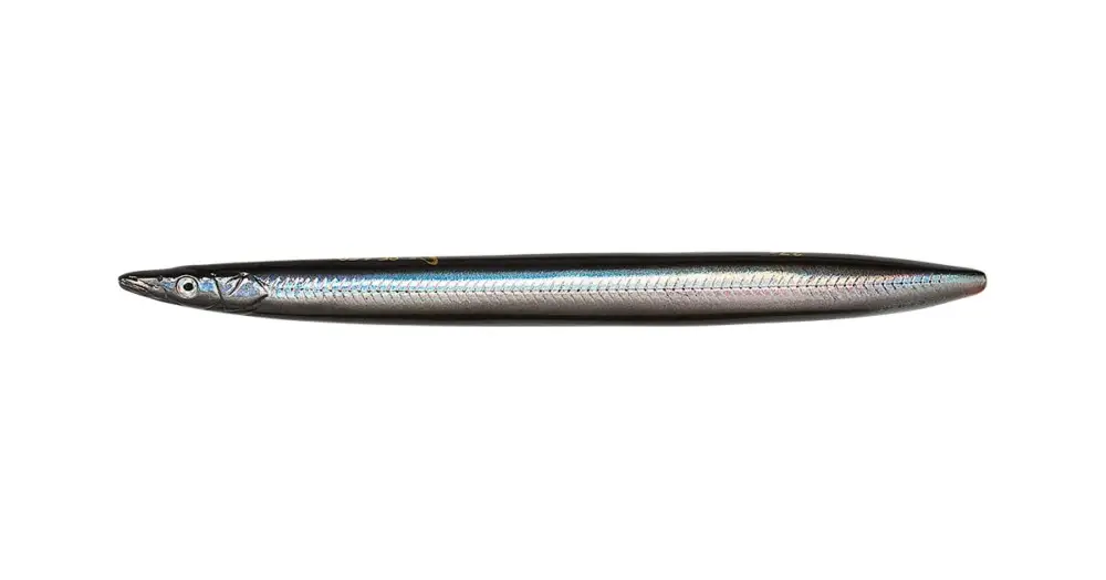 Savage Gear 3D Line Thru Sandeel Sinking Black Silver - 12,5 cm 19 g Omezená Nabídka