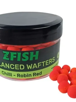 Zfish Vyvážené Boilie Balanced Wafters 8 mm 20 g - Chilli Robin Red Finální Výprodej