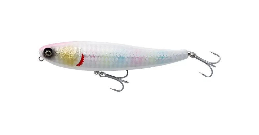 Savage Gear Wobler Bullet Mullet Floating LS White Candy Sezónní Sleva