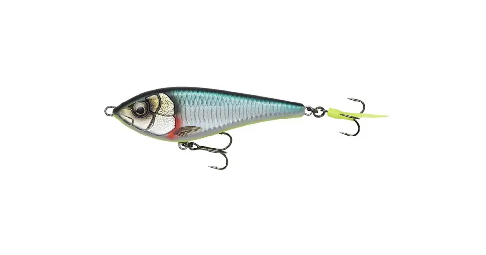 Poslední Šance Savage Gear Wobler Deviator Swim Green Silver - 10,5 cm 35 g