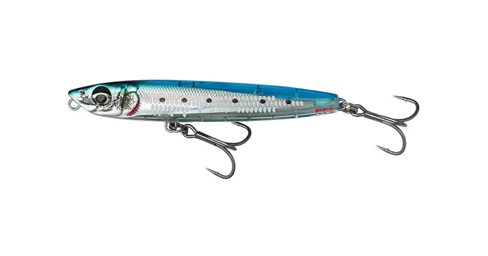 Savage Gear Wobler Cast Hacker Fast Sinking Ghost Sardine LS - 9,5 cm 26 g Omezená Nabídka