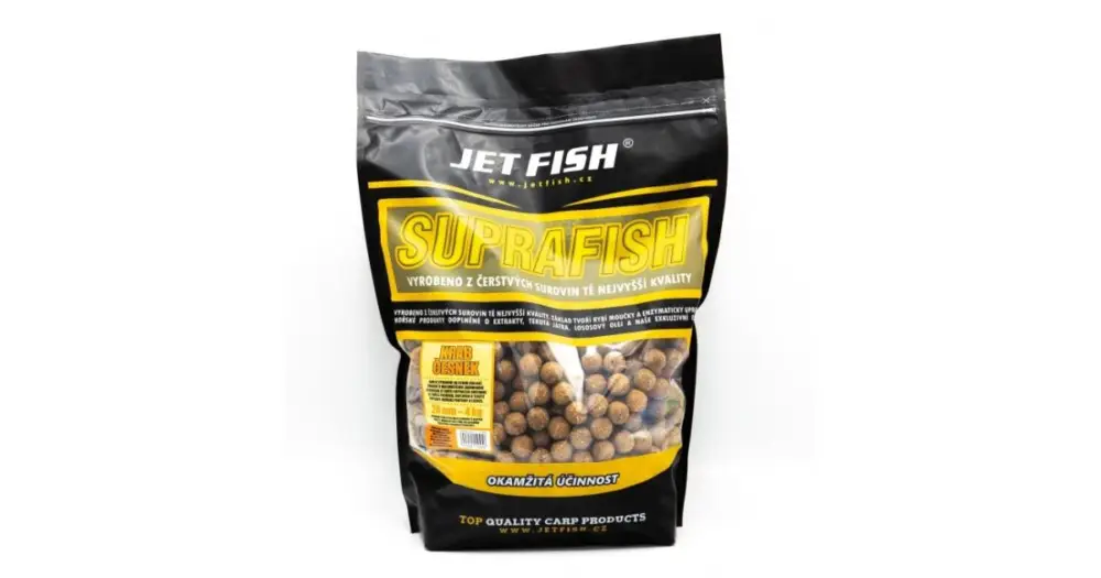 Cenový Hit Jet Fish Boilie Supra Fish 4 kg Economy