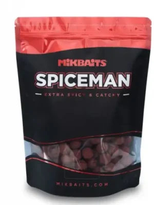 Akce Mikbaits Boilie Spiceman Chilli Squid - 1 kg 20 mm