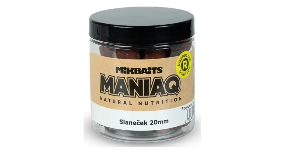 Vrácení Zdarma Mikbaits Rozpustné Boilies ManiaQ Slaneček 250 ml