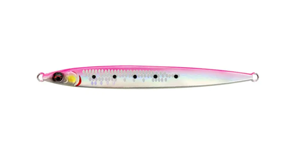 Časově Omezené Savage Gear Sardine Slider Fast Sink UV Růžová Glow - 11,5 cm 40 g