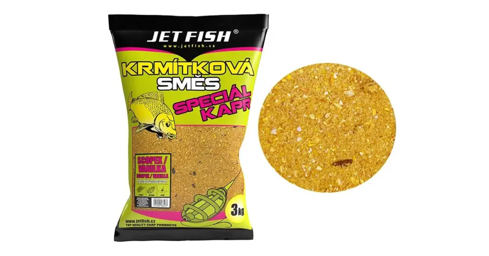 Jet Fish Krmítková Směs Speciál Kapr 3 kg - Scopex Vanilka Odeslání Ihned