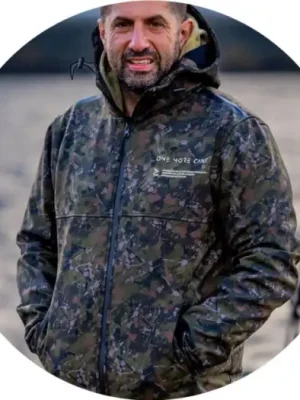 Značkový One More Cast Bunda Splash Camo Pb Jacket - XL