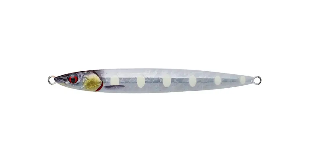 Savage Gear 3D Slim Jig Minnow Sinking Bone White Glow 10 cm 40 g Must-Have
