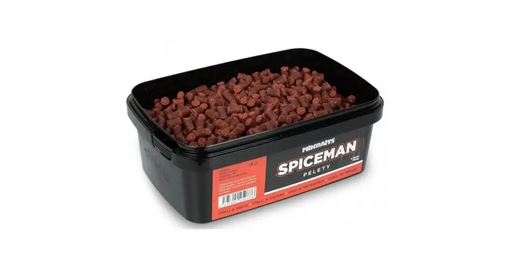 Zlevněný Mikbaits Pelety Spiceman Chilli Squid 700 g 6 mm