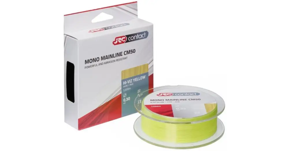 Expresní Doručení JRC Vlasec Contact CM50 Hi Viz Yellow 1200 m - 0,40 mm 13,5 kg
