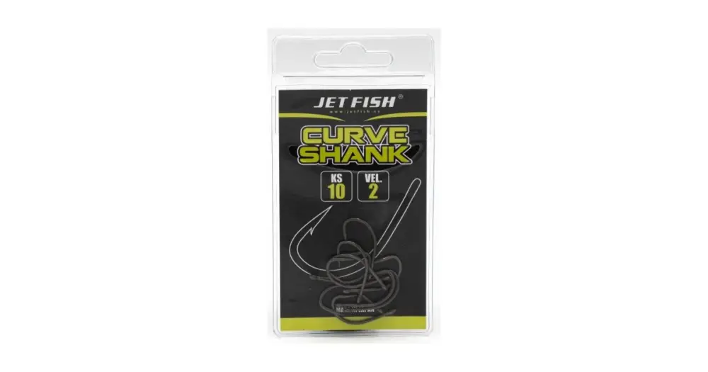 Jet Fish Háčky Curve Shank 10 ks Omezená Nabídka