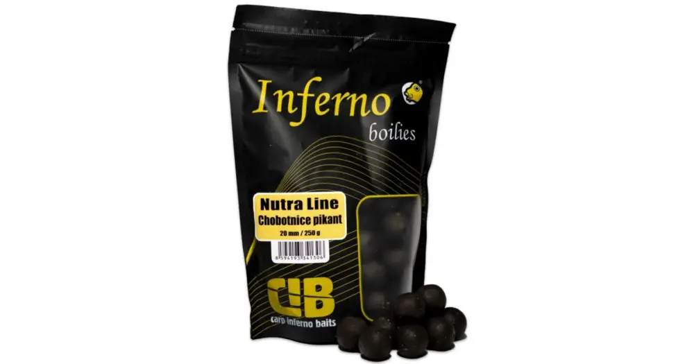 Carp Inferno Boilies Nutra Line Chobotnice Pikant Nová Kolekce