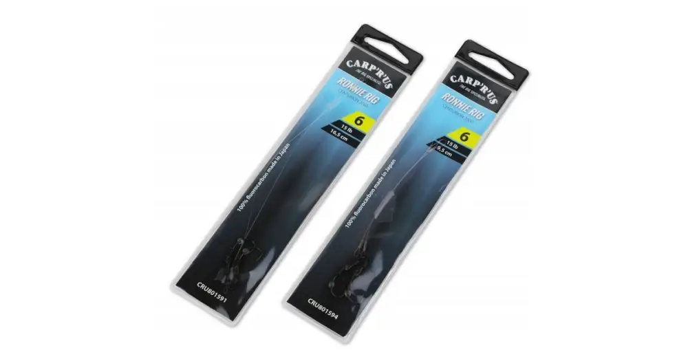 Super Cena Carp´R´Us Hotový Návazec Ready Ronnie Rig Centurion 15 lb 2 ks 16,5 cm - Velikost 6