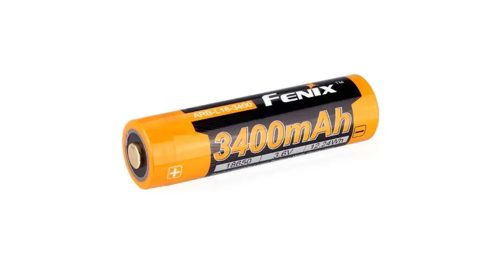 Doprava Zdarma Fenix Dobíjecí Baterie 18650 3400 mAh Li-Ion