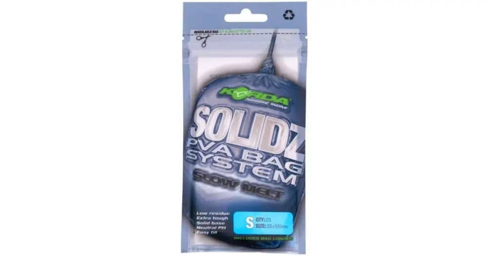 Omezená Nabídka Korda PVA Sáček Solidz Slow Melt PVA Bags - S
