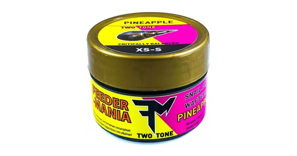 Speciální Cena Feedermania Two Tone Snail Air Wafters 18 ks XS-S - Pineapple