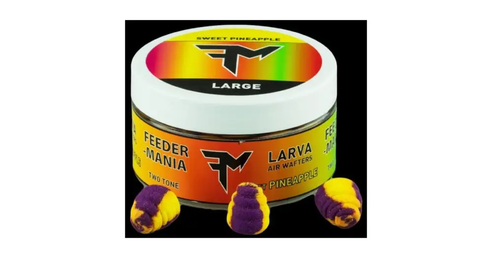 Feedermania TwoTone Larva Air Wafters Large 37 g - Sweet Pineapple Nejlepší Cena