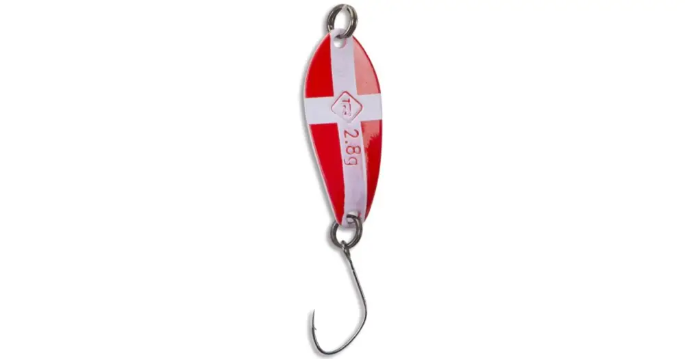 Saenger Iron Trout Plandavka Wave Spoon Vzor DAN - 2,8 g Poslední Šance