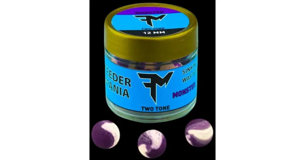 Víkendová Akce Feedermania Two Tone Sinking Wafters 22 g 12 mm - Monster