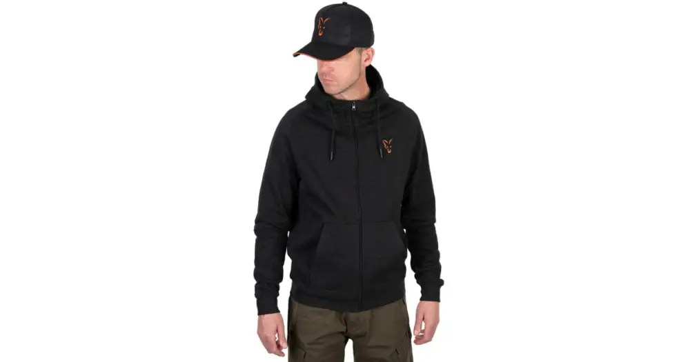 Horká Nabídka Fox Mikina Collection Lightweight Hoodie Orange Black - M
