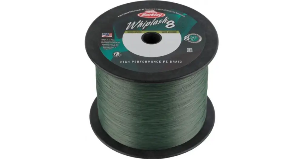 Odeslání Ihned Berkley Splétaná Šňůra Whiplash 8 Green Metráž - 0,18 mm 23,3 kg