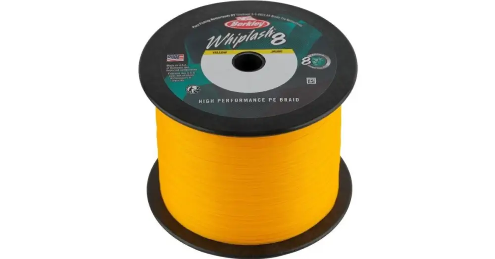 Nejlepší Volba Berkley Splétaná Šňůra Whiplash 8 Yellow Metráž - 0,06 mm 10,7 kg