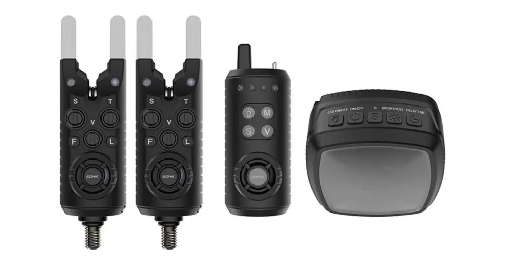 Sonik Sada hlásičů Gizmo2 Alarm Set + Bivvy Lamp Sezónní Sleva