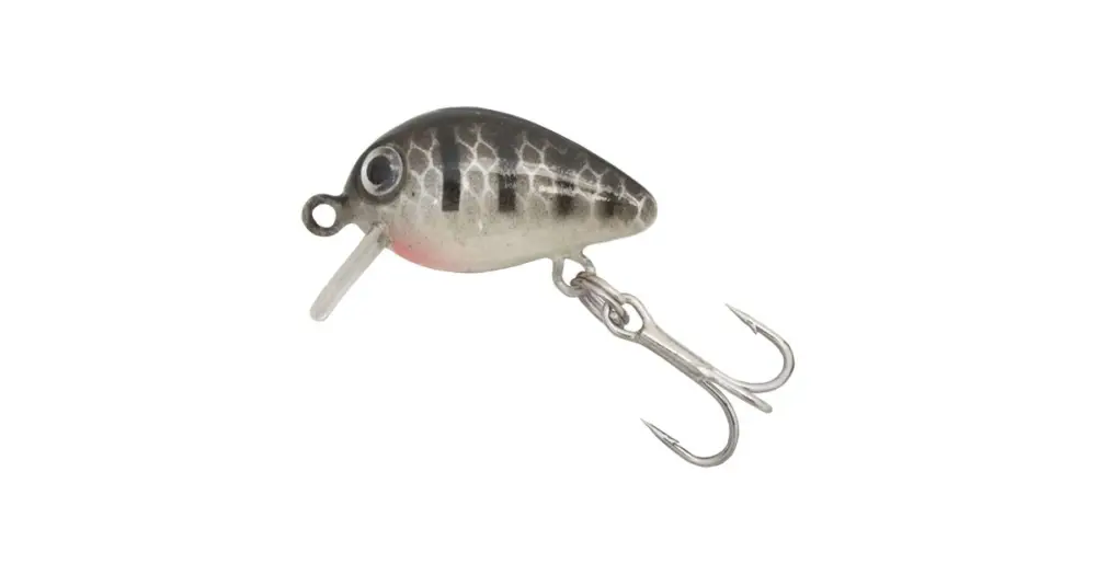 Poslední Šance Kamasaki Wobler Bug Stříbrná-Černé Pruhy 2,5 cm 1,5 g