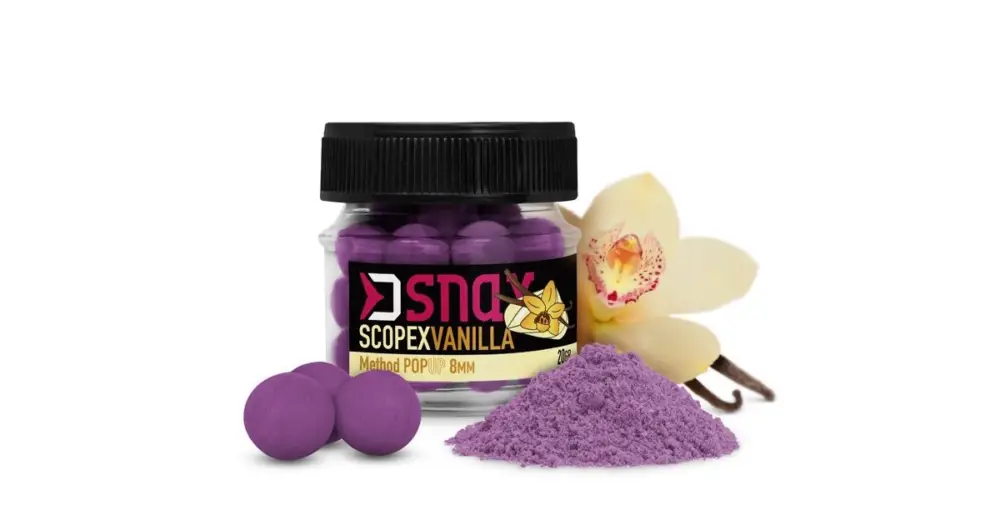 Delphin Pop Up Nástraha D Snax Pop Scopex Vanilka 20 g - 10 mm Autentický