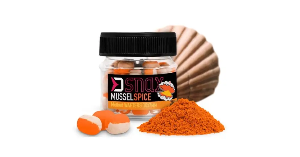 Dokud Zásoby Vydrží Delphin Nástraha D Snax Waft Mušle Koření 20 g - 7x5,5 mm