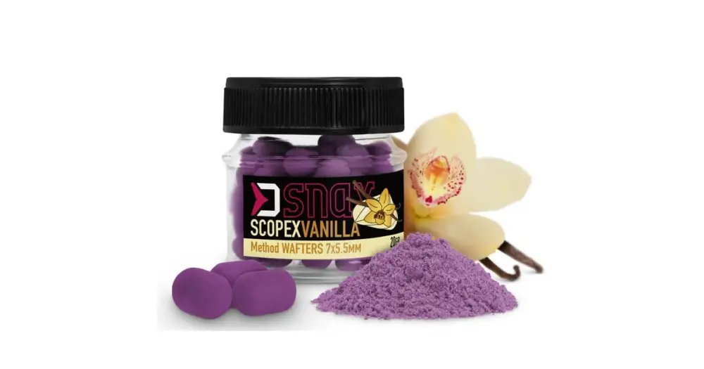 Výhodná Nabídka Delphin Nástraha D Snax Waft Scopex Vanilka 20 g - 10x7 mm