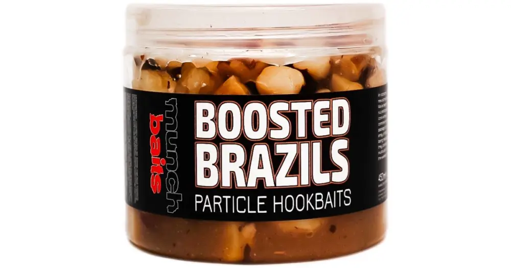 Munch Baits Nakládaný Brazilský Ořech Boosted Brazils 450 ml Poslední Šance