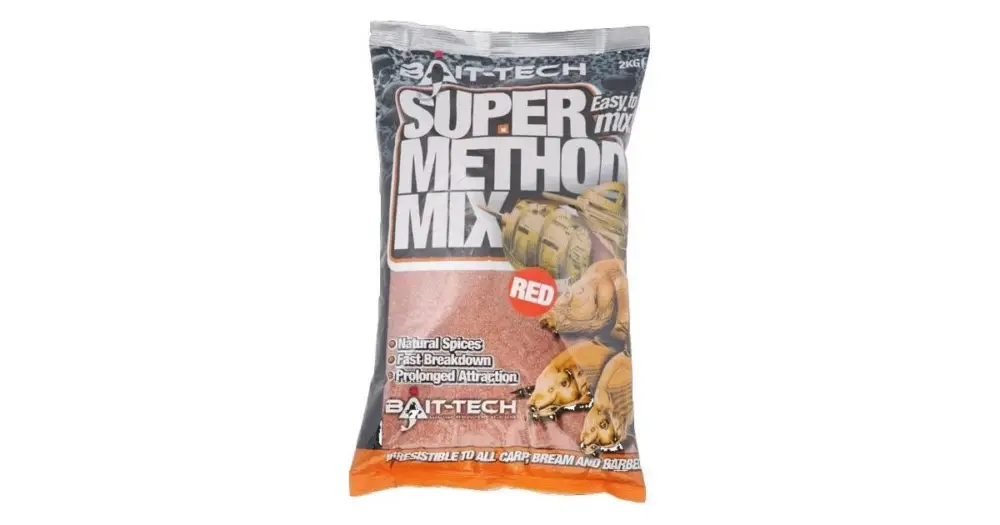 Finální Výprodej Bait-Tech Krmítková Směs Super Method Mix Red 2 kg