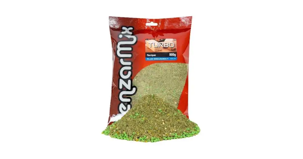 Omezená Nabídka Benzar Mix Krmítková Směs Groundbait Turbo Fluo 800 g - Marcipán