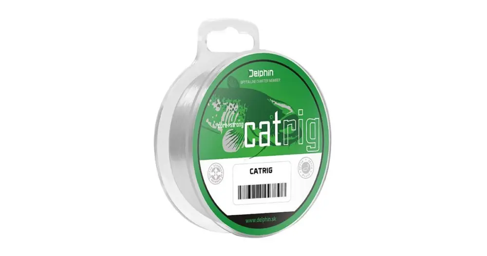 Delphin Návazcový Vlasec CatRIG Transparentní - 0,60 mm 20,5 kg Cenový Hit