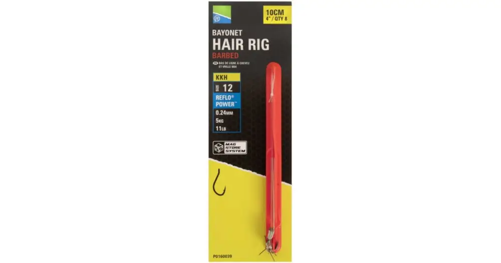 Výprodej Preston Innovations Návazec Bayonet Hair Rigs 10 cm - Velikost Háčku 12