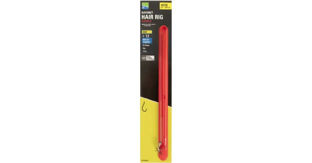 Novinka Preston Innovations Návazec Bayonet Hair Rigs 38 cm - Velikost Háčku 8