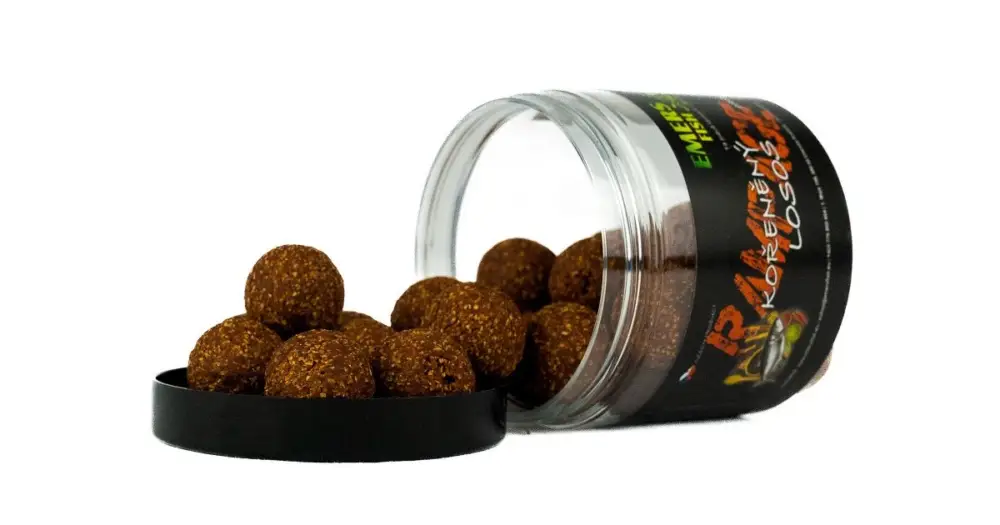 Rychlé Dodání Emersfish Boilie Rampage Kořeněný Losos 100 g